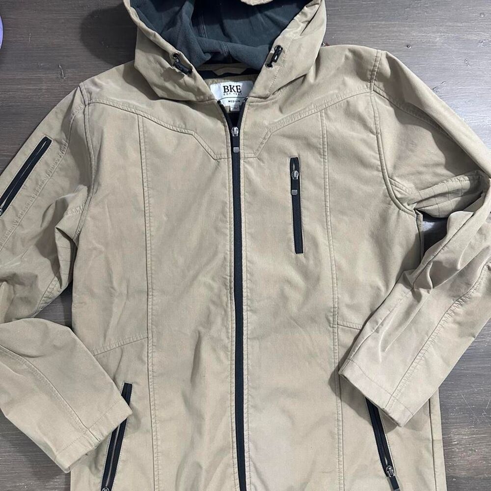 Bke Women's Tan and Cream Jacket